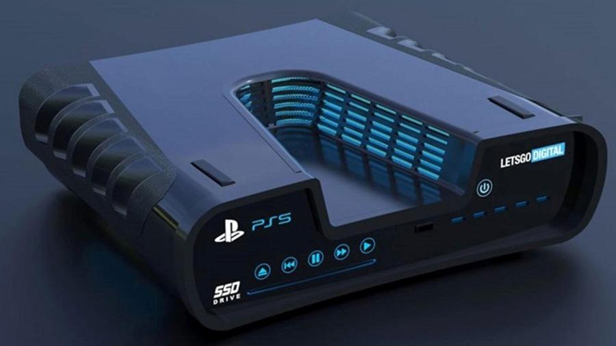 PlayStation 5 arte baseada em patente - LetsGoDigital