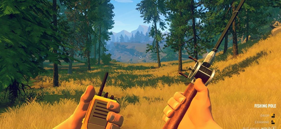 Em Firewatch, jogador vira um guarda florestal e tenta esquecer problemas do passado - Reprodução