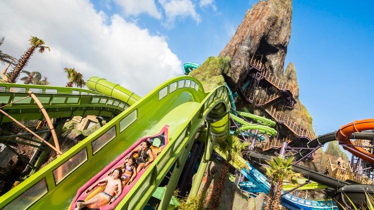 Universal Krakatau Aqua Coaster - Divulgação