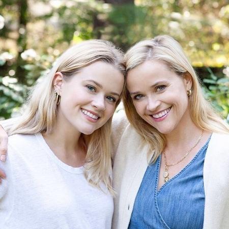 Reese Whiterspoon (à dir.) e a primogênita Ava Phillippe; a atriz ainda é mãe de Deacon Phillipe e Tennessee Toth - Reprodução/Instagram