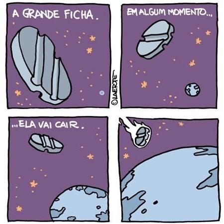 a grande - Laerte/ Reprodução - Laerte/ Reprodução