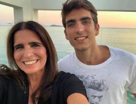 Malu Mader e o filho, João Mader