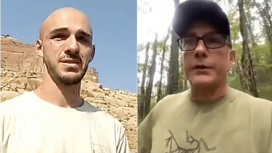 O alpinista Dennis Davis acredita ter visto Brian Laundrie, principal suspeito pelo assassinato de Gabby Petito - Reprodução/Fox News