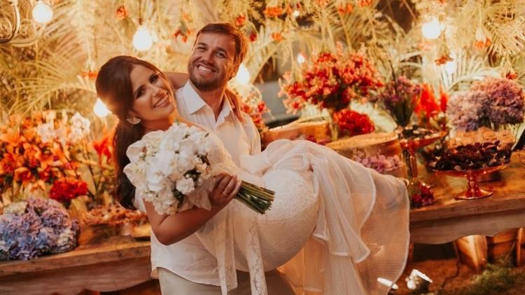 Lara Arantes no casamento - Arquivo pessoal - Arquivo pessoal