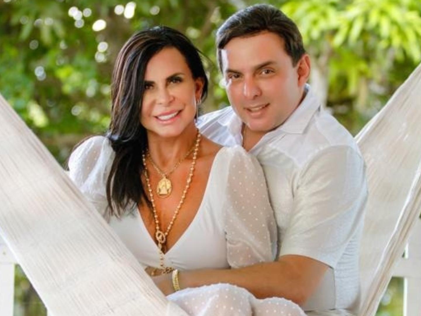 Gretchen se pronuncia sobre boatos do marido ser gay