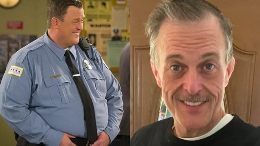 O antes e depois do ator Billy Gardell - Reprodução/Twitter/Instagram