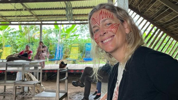 A empresária Laura Nedel foi buscar conhecimentos sobre medicina indígena na Amazônia