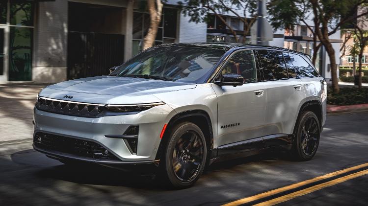 Visual do novo Compass seguirá o estilo do novo Jeep Wagoneer S, 100% elétrico