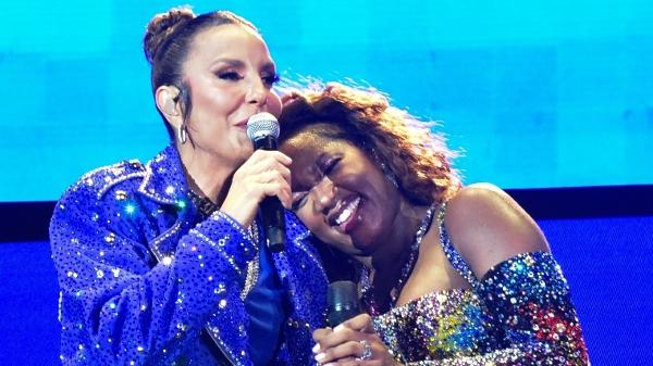 Iza e Ivete Sangalo farão show gratuito no TIM Music Iza e Ivete Sangalo farão show gratuito no TIM Music