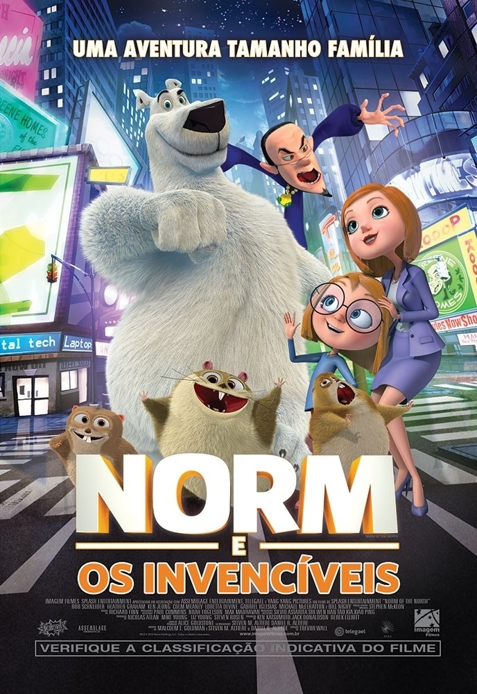 Pôster do filme "Norm e os Invencíveis" - Divulgação