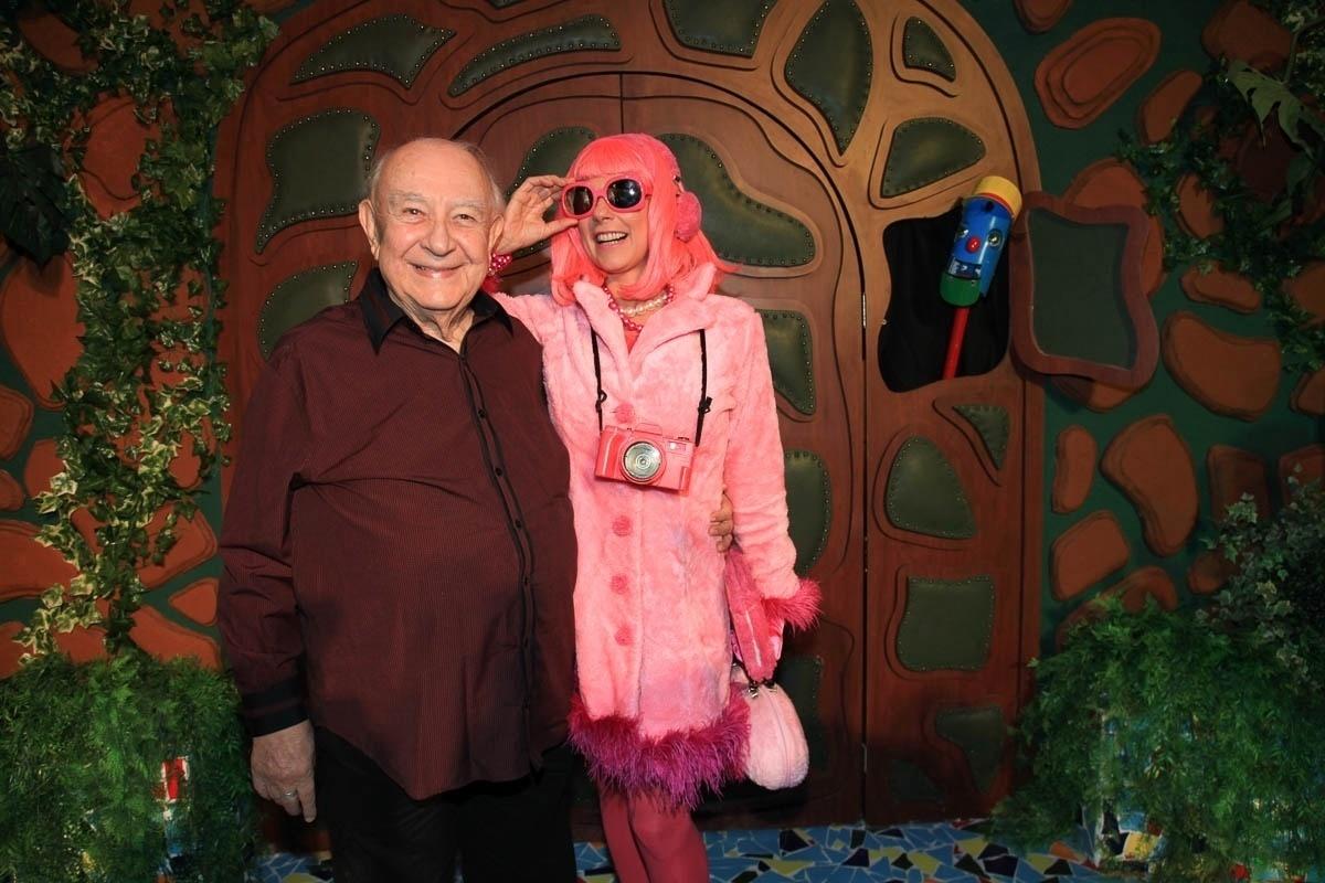 Sérgio Mamberti e Angela Dip - Marcos Ribas/Brazil News