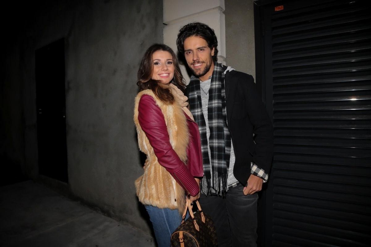 Paula Fernandes com o namorado, Thiago Arancam - Manuela Scarpa/Brazil News