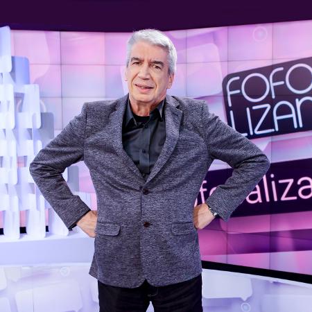 Décio Piccinini no cenário do "Fofocalizando" - Gabriel Cardoso/SBT - Gabriel Cardoso/SBT