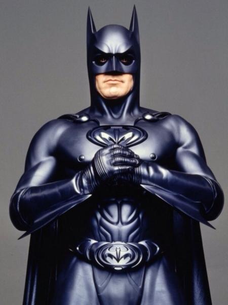 George Clooney como o Batman em "Batman & Robin" - Divulgação