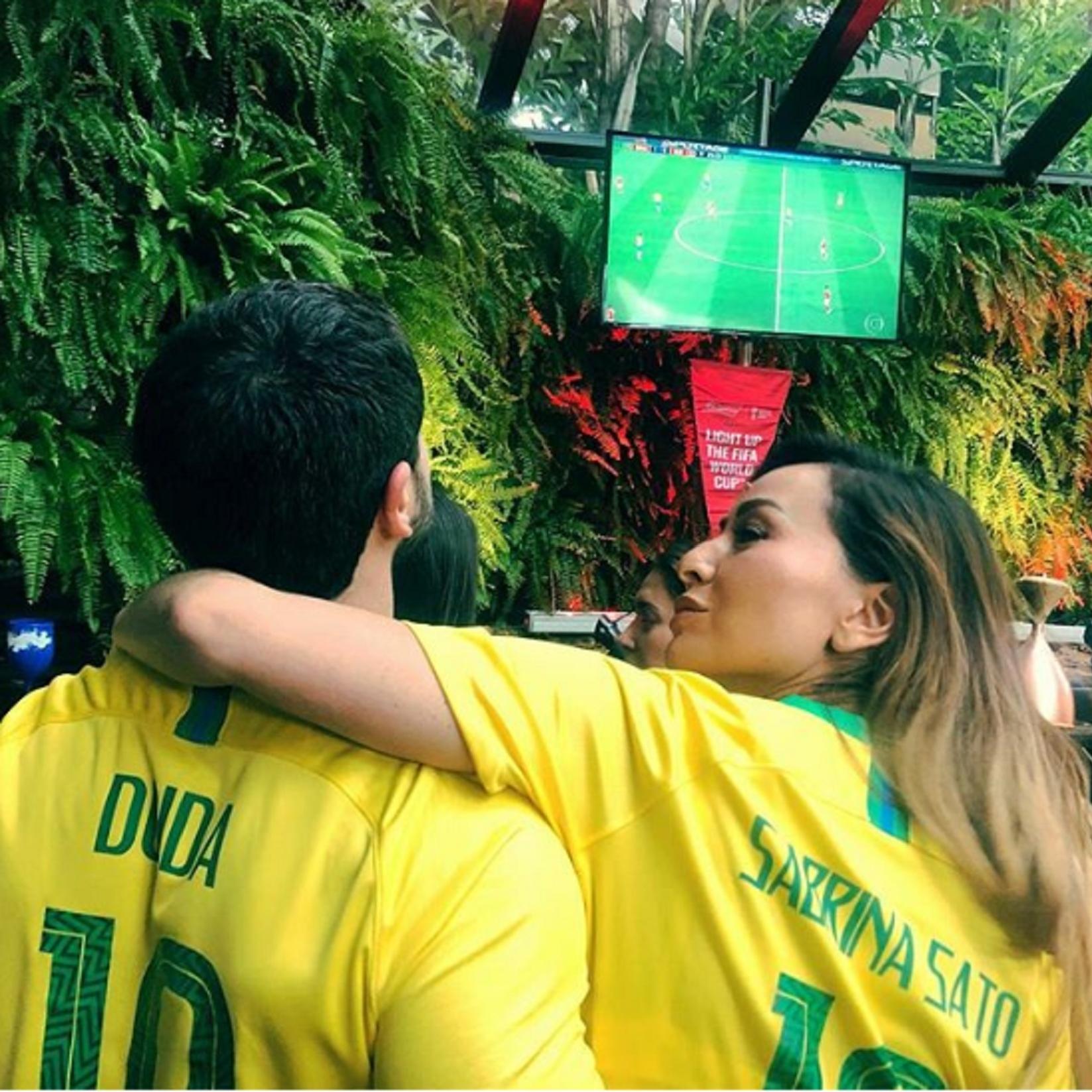 Sabrina Sato e Duda Nagle: famosos vibram com Seleção na Copa do Mundo da Rússia - Reprodução/Instagram