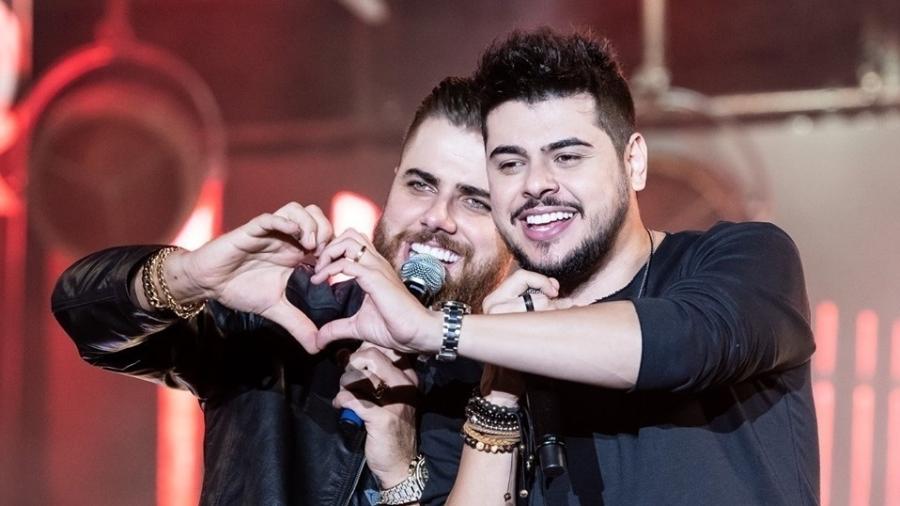 A dupla sertaneja Zé Neto & Cristiano cancelou um show em decorrência de crise de ansiedade  - Divulgação