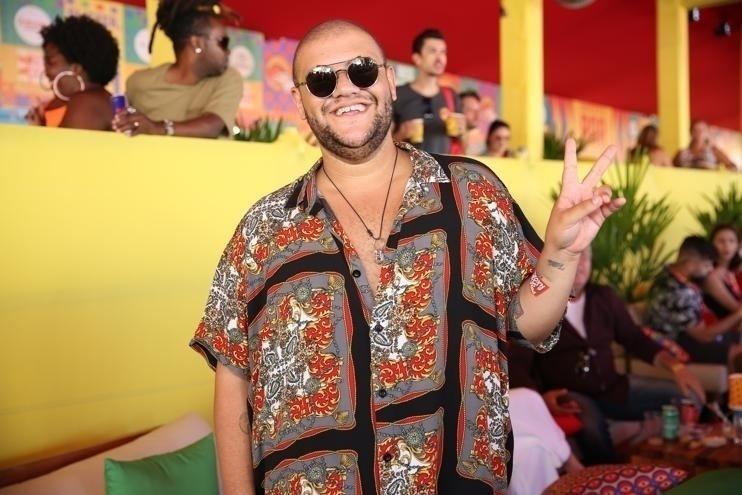 Gominho participa da cobertura do CarnaUOL 2020 - Iwi Onodera/UOL