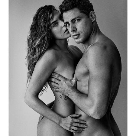 Cauã Reymond e Mariana Goldfarb posam nus para ensaio - Reprodução/Instagram @mariotestino