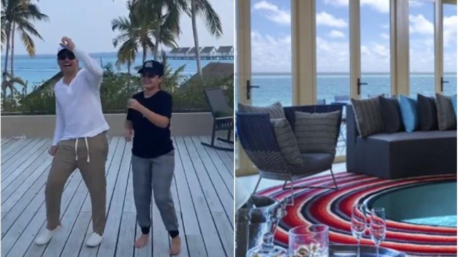 Fernando Zor e Maiara se hospedam nas Ilhas Maldivas - Reprodução/Instagram