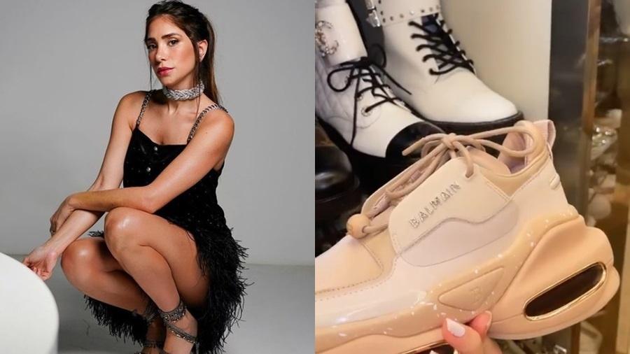 Romana Novais compartilhou com os seguidores seus modelos de sapatos - Reprodução/Instagram