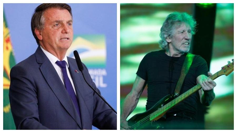 O cantor britânico Roger Waters é crítico do presidente e candidato à reeleição Jair Bolsonaro, a quem ele chamou de "porco nazista" - Reprodução