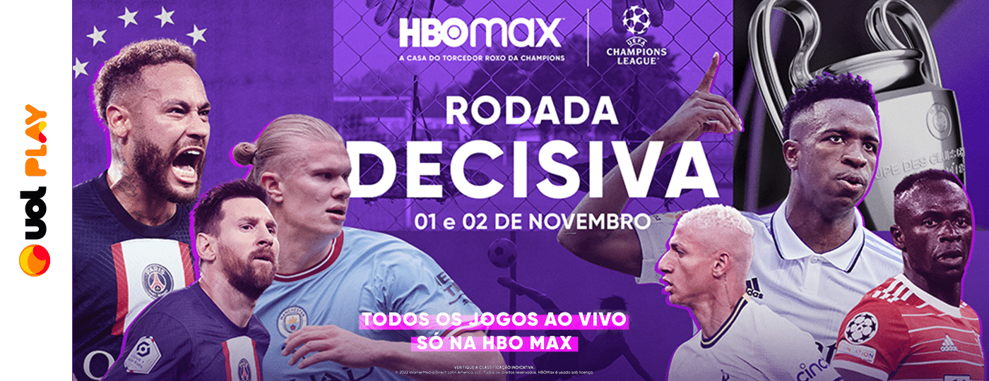 Assista a final da Champions League no UOL Play e HBO Max.