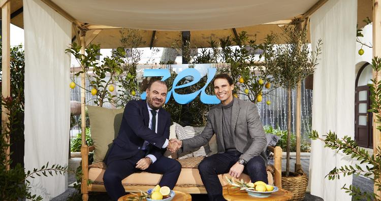 Gabriel Escarrer, CEO of Meliá Hotels International, and Rafael Nadal, in announcing the opening of their ZEL hotel chain - Press Release - Press Release