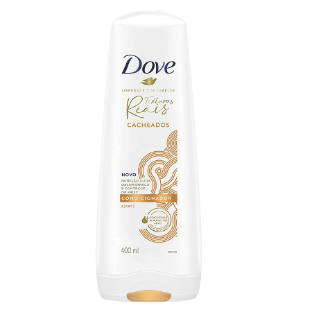 Condicionador Texturas Reais Cacheados, 400ml, da Dove - Divulgação - Divulgação