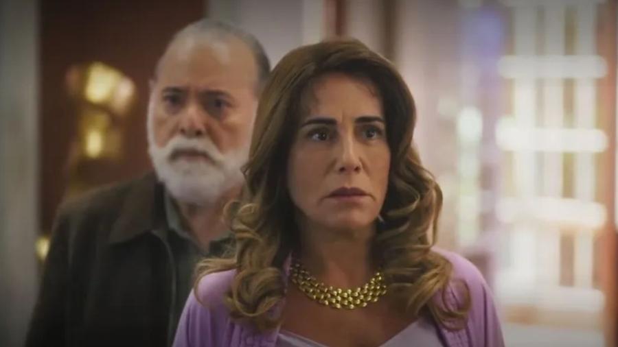 Tony Ramos e Gloria Pires em Terra e Paixão - Globo