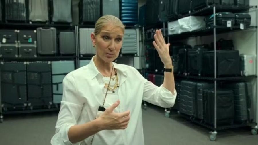 Céline Dion diz que não tem problema sobre a numeração do sapato  - Reprodução/Prime Video