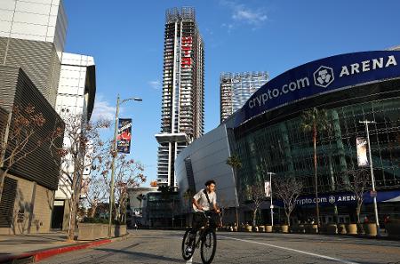 Oceanwide Plaza, em Los Angeles, nos EUA