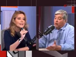 Natuza aponta 'manterrupting' ao entrevistar Datena: 'Me deixa terminar'