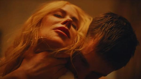 Nicole Kidman e Harris Dickinson em cena de 'Babygirl'