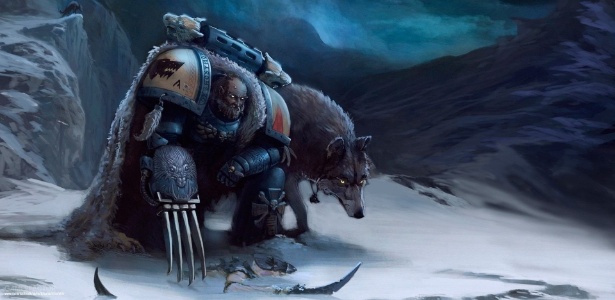 Os Space Wolves são uma das facções mais conhecidas e populares do universo de "Warhammer 40K" - Reprodução