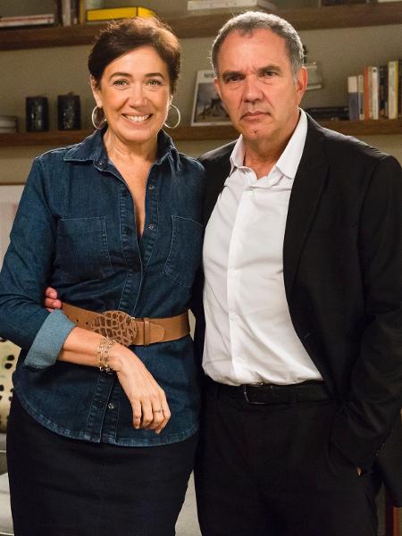 Lilia Cabral e Humberto Martins em "A Força do Querer" - Tata Barreto/TV Globo - Tata Barreto/TV Globo