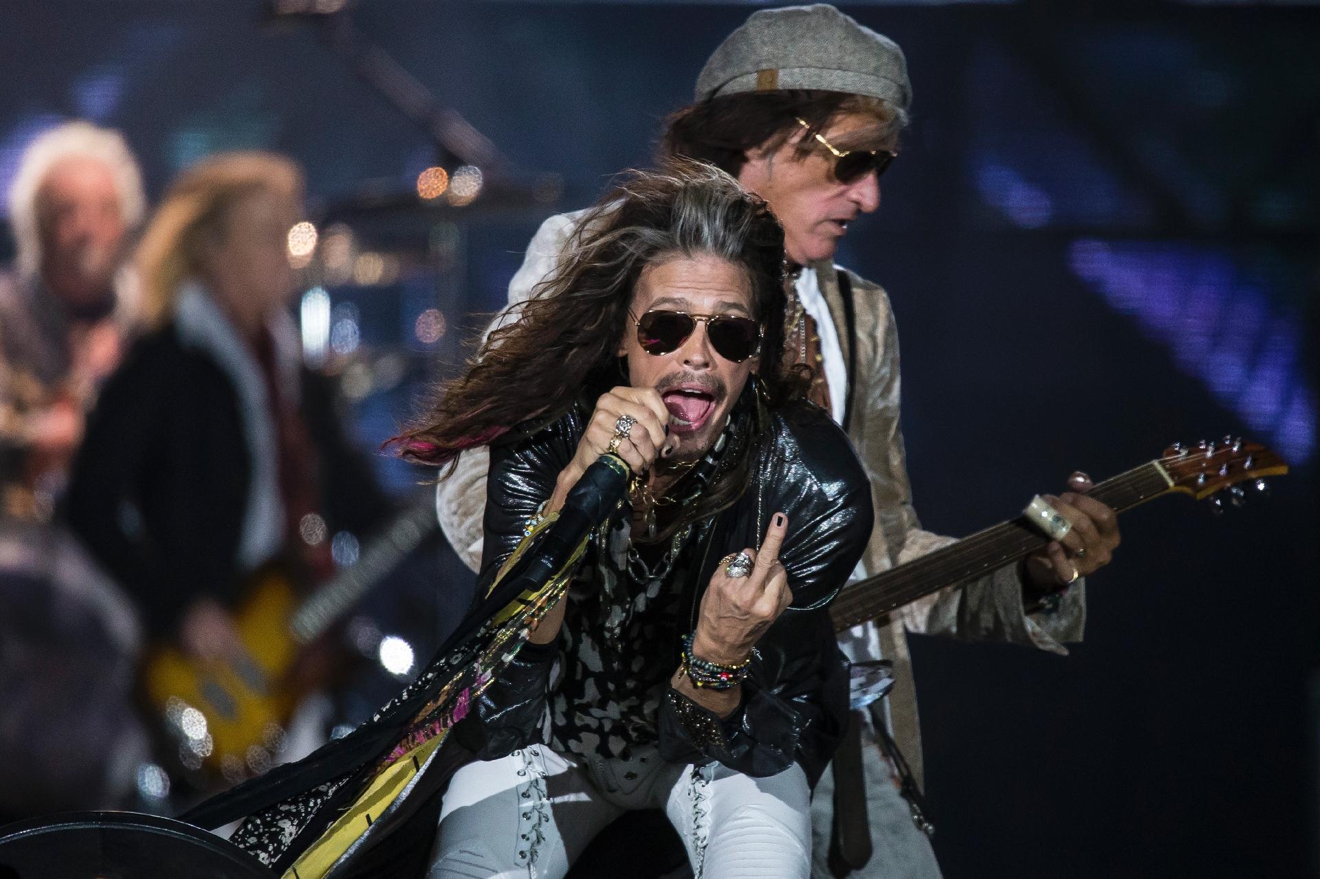 Aerosmith faz sua estreia no Rock in Rio 2017 e encerra a quarta noite do festival - Bruna Prado/UOL