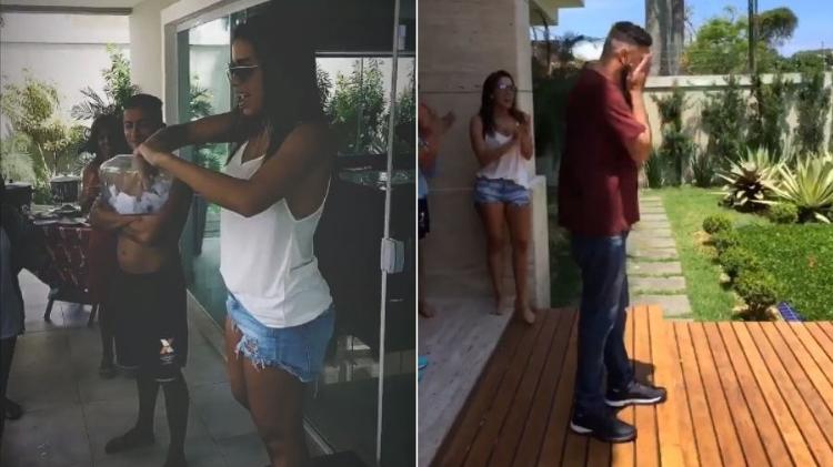 Anitta sorteia presentes em festa de fim de ano de sua firma e funcionário se emociona ao ganhar carro - Reprodução/Instagram - Reprodução/Instagram