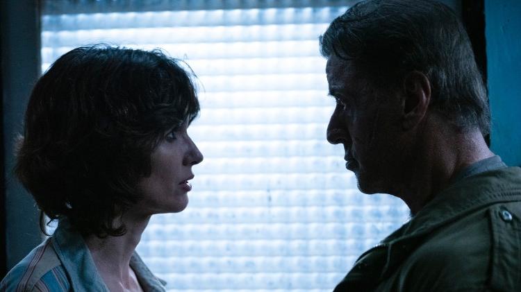 Paz Vega e Sylvester Stallone em "Rambo: Até o Fim" - Divukgação - Divukgação
