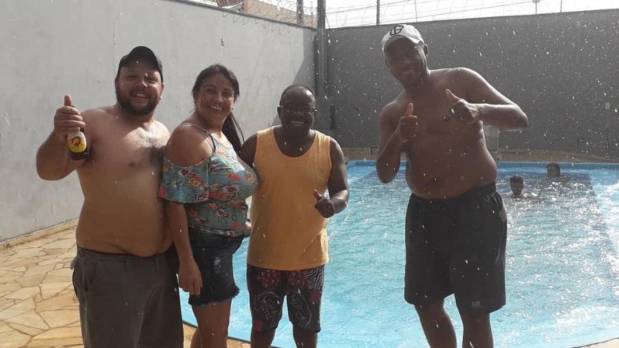 Após preocupar amigos com sumiço, Buiu da Praça tranquiliza seguidores e posta foto curtindo domingo em piscina - Reprodução/Instagram