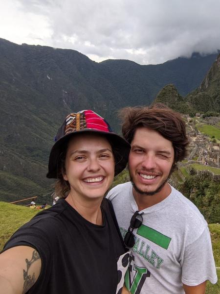 diana e o namorado - Arquivo Pessoal - Arquivo Pessoal