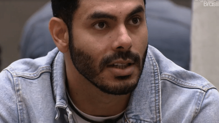 BBB 21: Rodolffo em noite de paredão - Reprodução/Globoplay - Reprodução/Globoplay