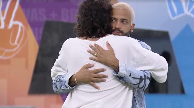 Projota e Fiuk - Reprodução/Globoplay - Reprodução/Globoplay