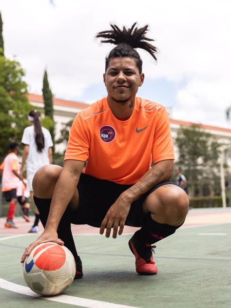 Pedro Eduardo Vieira dos Passos, de 27 anos, joga no Meninos Bons de Bola há seis anos - Arquivo pessoal