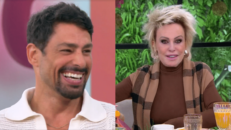 Cauã Reymond e Ana Maria Braga se divertem em participação do ator no "Mais Você" - Reprodução/Globoplay