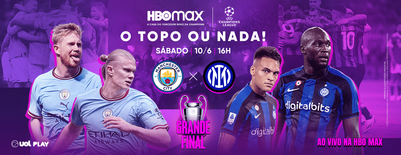 Assista a final da Champions League no UOL Play e HBO Max.