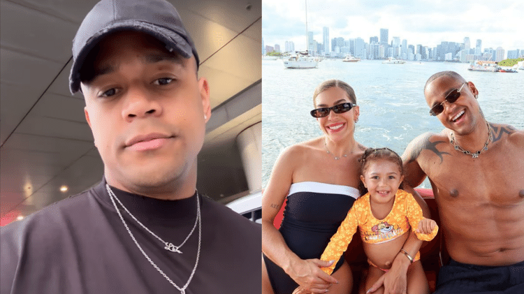 Leo Santana e a família interromperam a viagem aos Estados Unidos