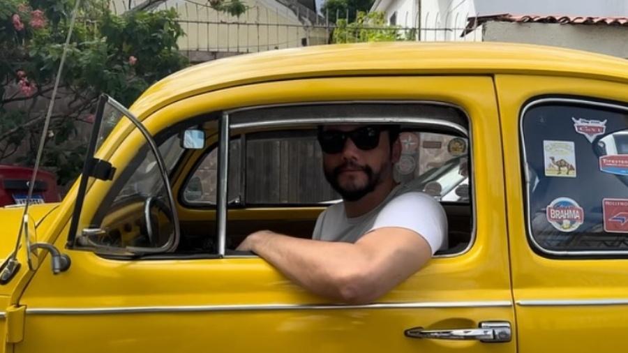Wagner Moura dirige Fusca em 'O Agente Secreto' Wagner Moura dirige Fusca em 'O Agente Secreto'