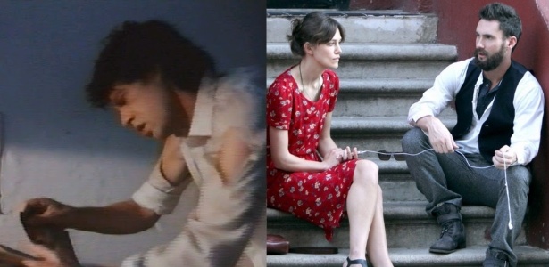 Mick Jagger em cena de “Running Out of Luck” e Adam Levine atuando em “Mesmo Se Nada Der Certo” - Reprodução - Reprodução