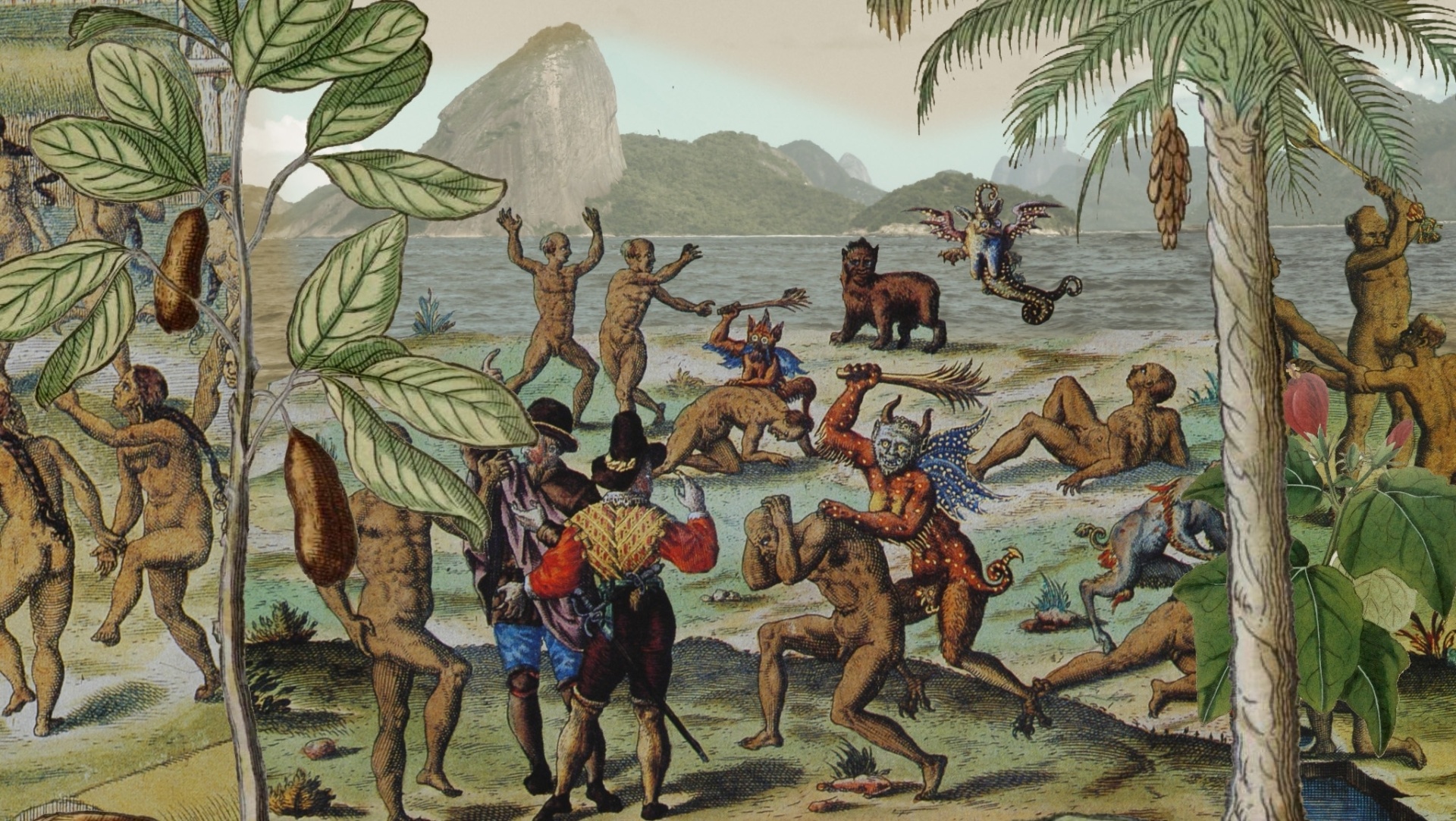 Cena do filme "São Sebastião do Rio de Janeiro - A Formação de uma Cidade" - Divulgação