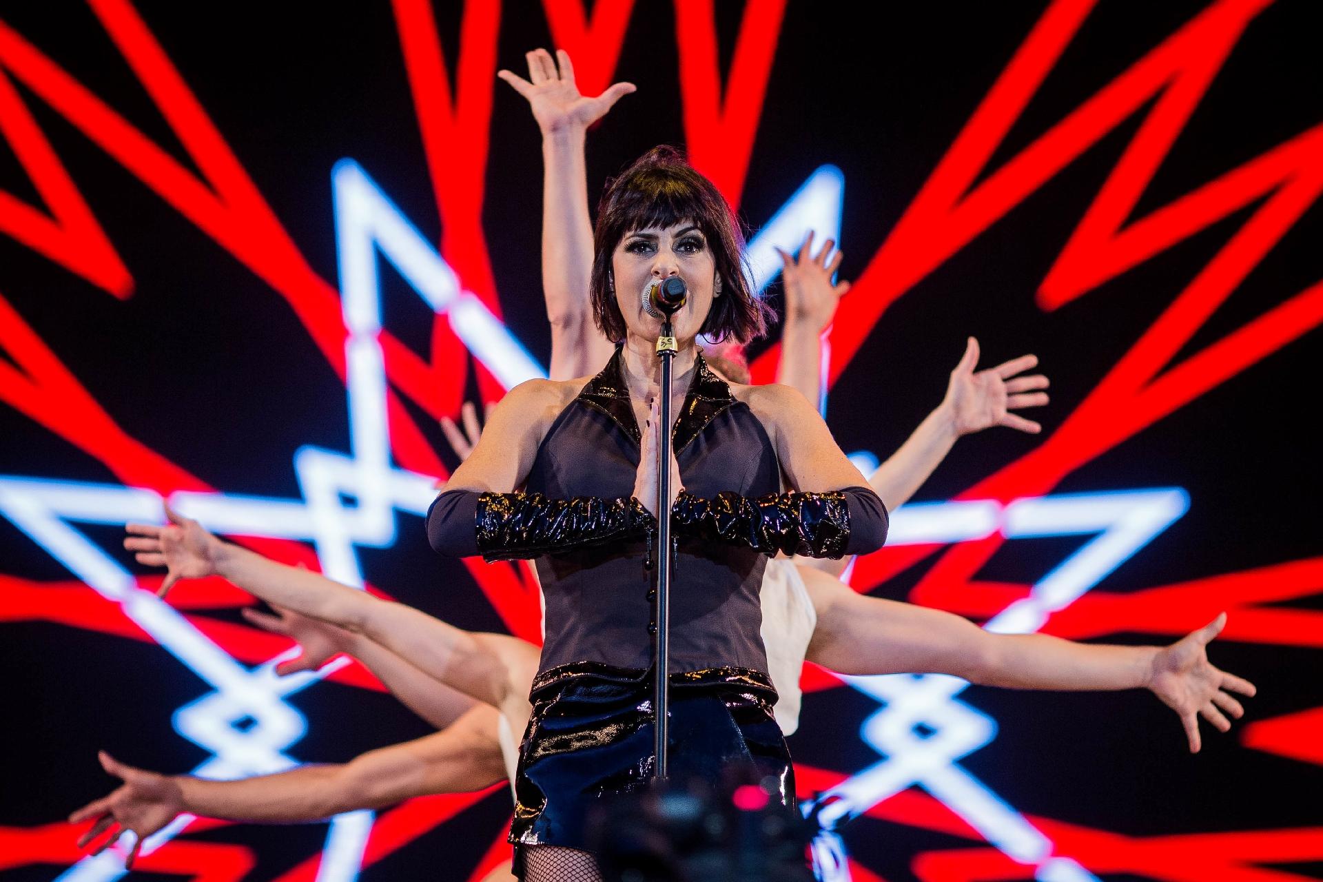 Fernanda Abreu se apresenta no Palco Sunset no Rock in Rio - Eduardo Anizelli/Folhapress